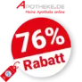 76% Apotheke.de Rabatt – Sale