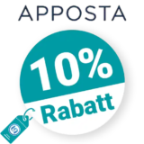 10% Apposta Rabatt – Newsletter