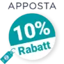 10% Apposta Rabatt – Newsletter