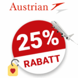 25% Austrian Airlines Gutschein