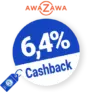 6,4% Awazawa Cashback – AUF ALLES