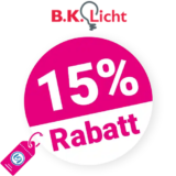 15% B.K.Licht Gutschein – Auf LED-Einbaustrahler