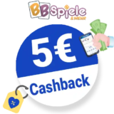 5€ BB-Spiele Cashback
