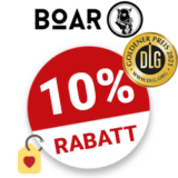 10% BOAR Gin Gutschein