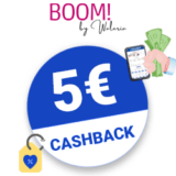 5€ BOOM! By Waleria Cashback