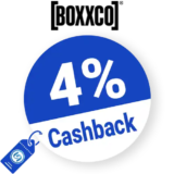 4% BOXXCO Cashback – AUF ALLES