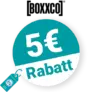 5€ BOXXCO Rabatt – Newsletter
