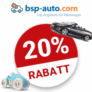 20% BSP AUTO Gutschein