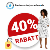 40% BademantelParadies Gutschein