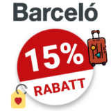 15% Barcelo Hotels & Resorts Gutschein