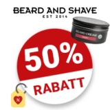 50% Beard and Shave Gutschein