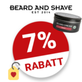 7% Beard and Shave Gutschein