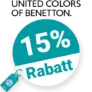 15% Benetton Rabatt – Newsletter