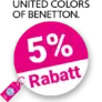 5% Benetton Gutschein – AUF ALLES