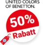 50% Benetton Rabatt – Sale