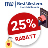 25% Best Western Gutschein