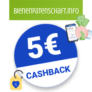 5€ Bienenpatenschaft.info Cashback