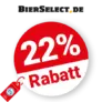 22% BierSelect Rabatt – Sale