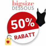 50% Bigsize Dessous Gutschein