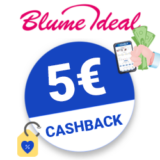 5€ Blume Ideal Cashback