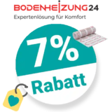 7% Bodenheizung24 Gutschein – AUF ALLES