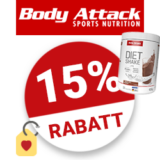 15% Body Attack Gutschein