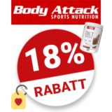 18% Body Attack Gutschein