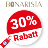 30% Bonarista Rabatt – Auf Kaffeemühlen
