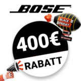 400€ BOSE Gutschein