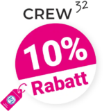 10% CREW32 Gutschein – AUF ALLES