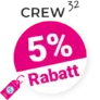 5% CREW32 Gutschein – AUF ALLES
