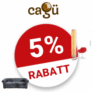 5% Cagü Gutschein