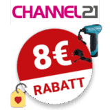 8€ Channel21 Gutschein