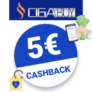 5€ CigaBuy Cashback