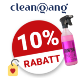 10% Cleangang Gutschein