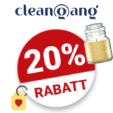 20% Cleangang Gutschein