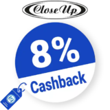 8% Close Up Rabatt – Cashback