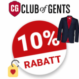 10% Club of Gents Gutschein