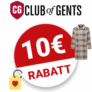10€ Club of Gents Gutschein
