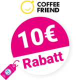 10€ Coffee Friend Gutschein – AUF ALLES