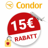 15€ Condor Gutschein