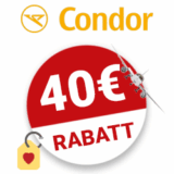 40€ Condor Gutschein