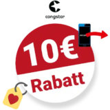 10€ congstar Gutschein – Rufnummer Mitnahme