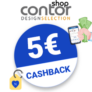 5€ Contor Design Cashback