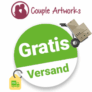 Couple Artworks Gutschein Gratis Versand