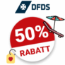50% DFDS Gutschein