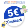 5€ Die Schweissprofis Cashback