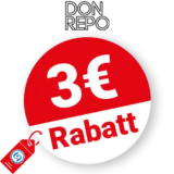 3€ DON REPO Rabatt – Auf Mix-Pakete