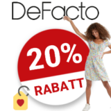 20% DeFacto Gutschein