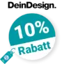 10% DeinDesign Rabatt – Newsletter